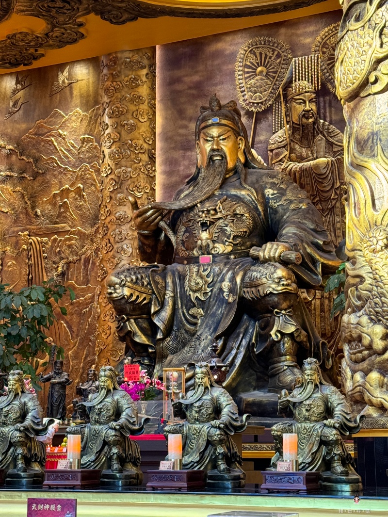 桃園威天宮 全東南亞最高武財神【關聖帝君】全台灣最大許願的廟 有求必應！ @兔貝比的菲比尋嚐