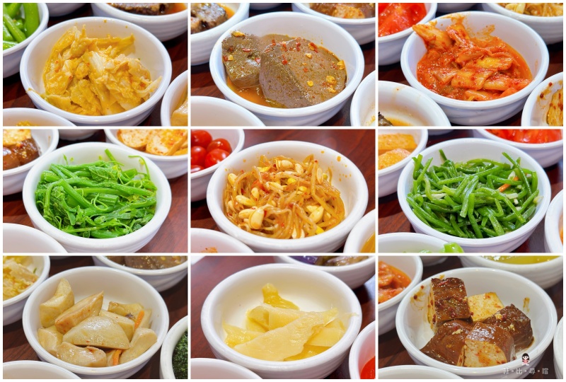 韓味軒韓國料理 低消只要190元起 30-40種韓式小菜讓您吃爽爽 主食吃不完還可以打包回家！ @兔貝比的菲比尋嚐