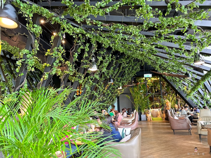 D’or caf’e 兜咖啡 新北最浪漫森林系不限時咖啡廳 在都市裡也能享受森林浴～ @兔貝比的菲比尋嚐