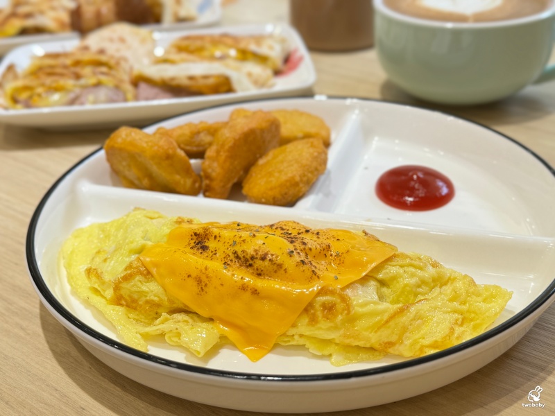 伴心早午餐 台式風味的蛋餅 千層餅皮Mix入口即化的焢肉太犯規啦！ @兔貝比的菲比尋嚐