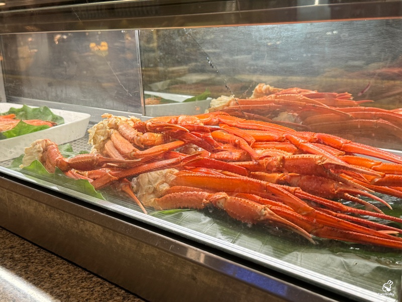 大倉久和大飯店 歐風館自助餐廳 多種異國料理吃到飽 還有干貝、松葉蟹任你吃 暢飲生啤酒！ @兔貝比的菲比尋嚐