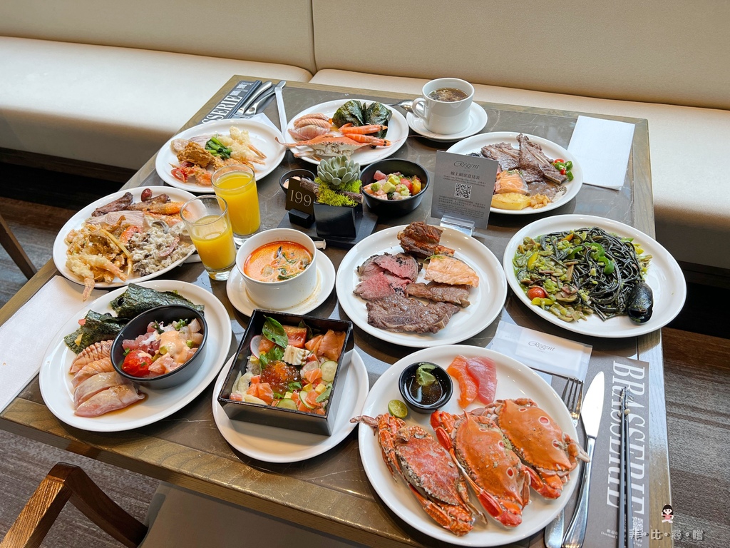 台北五星飯店高CP值Buffet餐廳 N訪了還是吃不膩！ @兔貝比的菲比尋嚐