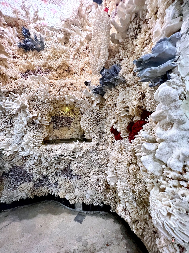 珊瑚貝殼廟 美的太不真實！宛如悠遊在海底龍宮 浪漫指數破表～ @兔貝比的菲比尋嚐