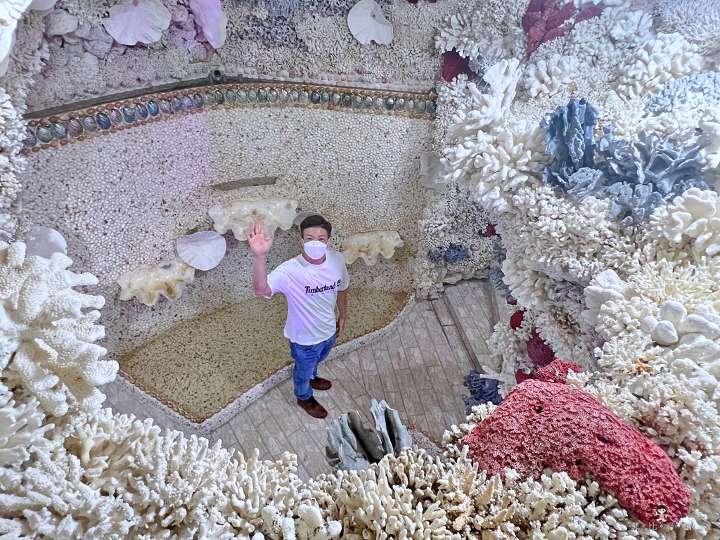 珊瑚貝殼廟 美的太不真實！宛如悠遊在海底龍宮 浪漫指數破表～ @兔貝比的菲比尋嚐
